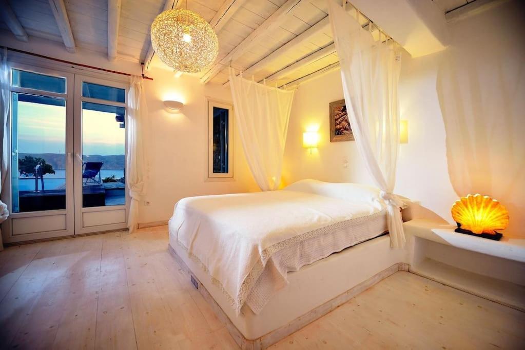 Allaya,Panormos Villa Private Pool ภายนอก รูปภาพ
