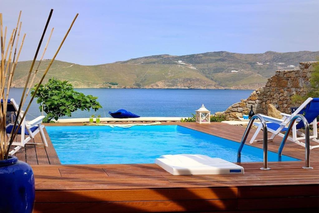 Allaya,Panormos Villa Private Pool ภายนอก รูปภาพ