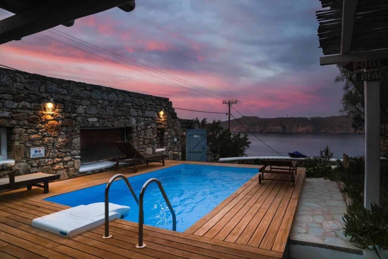Allaya,Panormos Villa Private Pool ภายนอก รูปภาพ